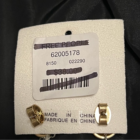 Free People Dangling Coin Earrings - Picture 3 of 4